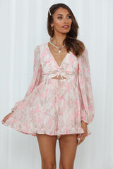 Hi There Romper Pink