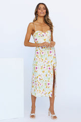 Sunlight Lover Midi Dress Light Green