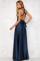 Mind And Memory Maxi Dress Navy