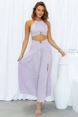 Boldest Move Crop Purple