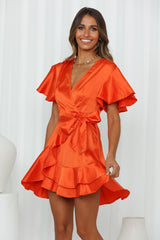 Sweet Mimosa Dress Orange