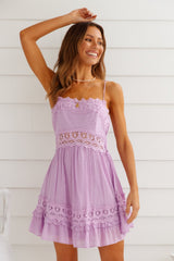 Shady Ladies Dress Lilac