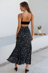 Eternal Love Life Maxi Skirt Black