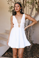 Star Ballerina Dress White