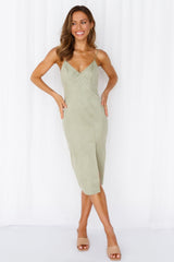 Special Day Midi Dress Sage