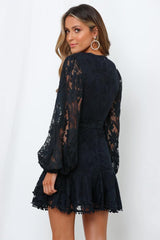 Elevated Angels Dress Navy