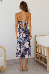 Mariposa Midi Dress Blue