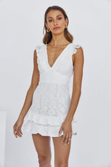 Forever Smiling Dress White