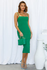 Deep In My Heart Maxi Dress Green