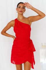 Proper Moments Dress Red