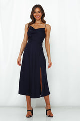 Family Secret Maxi Dress Navy