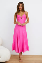 Unspoken Desire Maxi Dress Pink