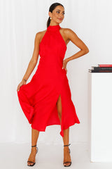 No Tears Here Maxi Dress Red