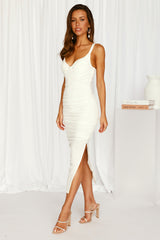 So Remarkable Maxi Dress White