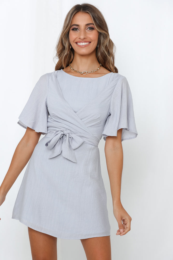 Funny Photographs Dress Grey