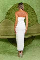 Feel The Spark Maxi Dress White