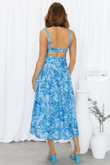 Praised Maxi Dress Blue