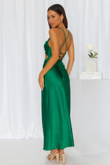 Made Love Midi Dress Green