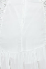 Crying Crystals Dress White