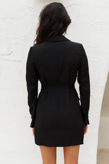 RUNAWAY Mei Blazer Dress Black