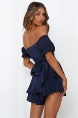 Proper Credit Romper Navy