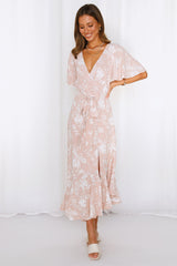 Airy Fairy Maxi Dress Pink