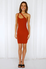 Ruby Roses Dress Rust