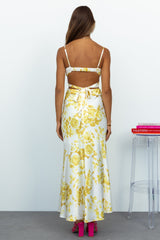 Super Sonic Maxi Dress Yellow