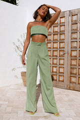 Blind Love Pants Green