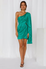 RUNAWAY Serita Dress Emerald