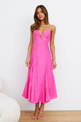 Unspoken Desire Maxi Dress Pink