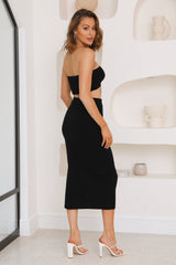 Fresh Air Maxi Skirt Black