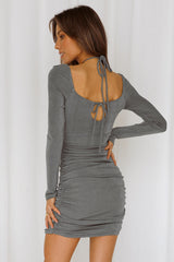 Foolish Lover Dress Khaki