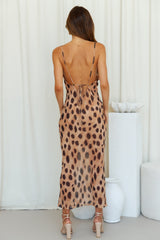 SNDYS Instinct Dress Leopard