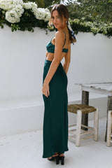 My Pieces Midi Dress Emerald