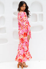 Flowery Thoughts Midi Dress Floral