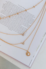 Celestial Needs Necklace Gold