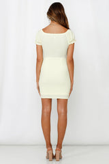 Timeless Pursuit Dress Yellow