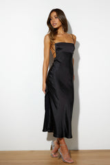 No Advice Midi Dress Black