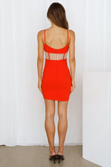 Regina Dress Red