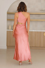 Poker Faced Maxi Dress Pink