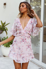 Lanterns Of Love Dress Pink