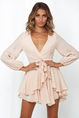 Etta Dress Beige