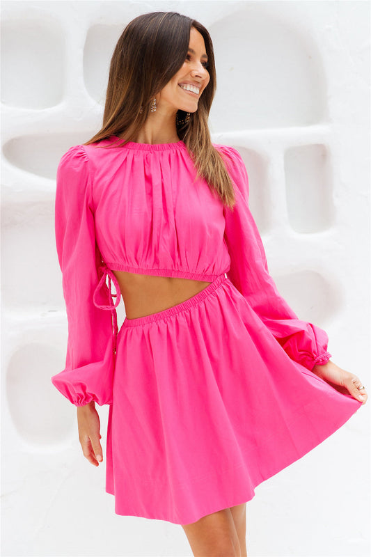 Graceful Lives Dress Pink