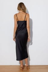 Lost And Found Midi Dress Black