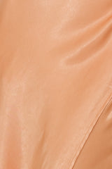 Crashing Prom Midi Dress Orange