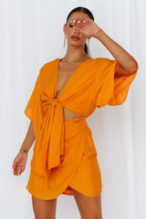 Saharan Heat Dress Orange