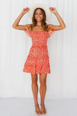 Higher Love Dress Red