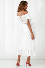 Good As You Midi Dress White