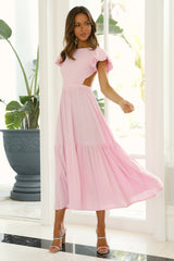 Catch You Looking Maxi Dress Pink